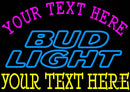 Custom Bud light Neon Beer Sign 