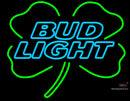 Budlight Shamrock Neon Sign