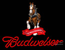 Custom Budweiser Clydesdales Neon Sign 