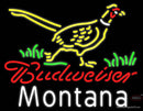 Custom Budweiser Pheasant Montana Neon Sign 