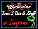 Custom Budweiser Turn  Bar And Grill Neon Sign 
