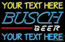 Custom Busch Beer Neon Beer Sign 