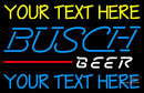 Custom Busch Beer Neon Beer Sign 