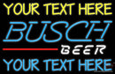 Custom Busch Beer Neon Beer Sign 