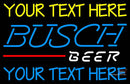 Custom Busch Beer Neon Beer Sign 