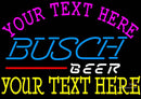 Custom Busch Beer Neon Beer Sign 