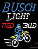 Custom Busch Light Motocross Neon Sign 