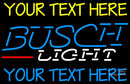 Custom Busch Light Neon Beer Sign 