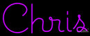 Custom Chris Neon Sign 