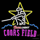 Coors Light Coors Field Neon Sign