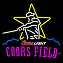 Coors Light Coors Field Neon Sign
