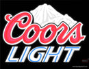 Custom Coors Light Logo Neon Sign 