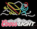 Coors Light Snowmobile Neon Sign 