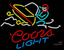 Coors Light Snowmobile Neon Sign