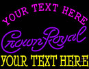 Custom Crown Royal Logo Neon Beer Sign