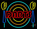 Custom Darts With Logo Neon Sign 
