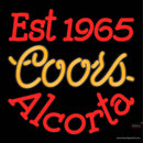 Custom Est  Alcorta Neon Sign 