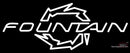 Custom Fountain Logo Neon Sign 