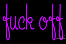 Custom Fuck Off Neon Sign 