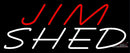 Custom Jim Shed Neon Sign 