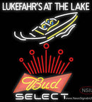 Custom Lukefahrs Bud Select Neon Sign 
