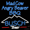 Custom Mad Cow Angry Beaver Neon Sign 