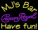 Custom Mjs Bar Have Fun Neon Sign 