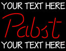 Custom Pabst Neon Beer Sign