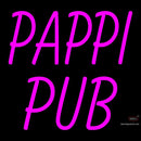 Custom Pappi Pub Neon Sign 