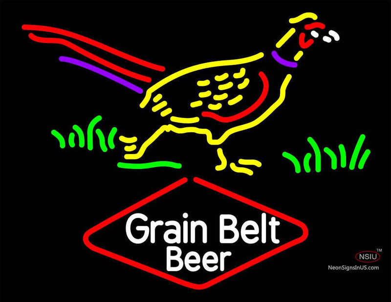 Custom Pheasant Grainbelt Neon Sign