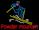 Custom Powder Mt Neon Sign 