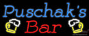 Custom Puschak Bar Neon Sign 