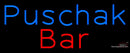 Custom Puschak Bar Neon Sign 