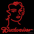 Custom Red Headed Woman Neon Sign 