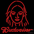 Custom Red Headed Woman Neon Sign 