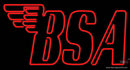 Custom Bsa Logo Neon Sign 
