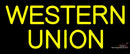 Custom Western Union Neon Sign 