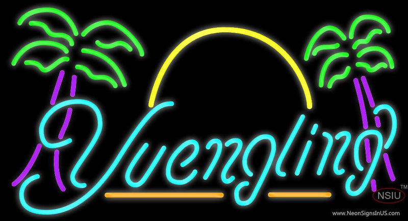 Yuengling with Palm Trees Neon Sign