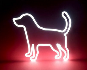 Dog Handmade Art Neon Signs