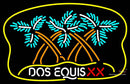 Dos Equis Xx Palm Tree Neon Beer Sign