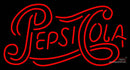 Double Stroke Pepsicola Neon Sign