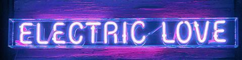 Electric Love Neon Sign Wall Decor Light
