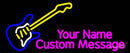 Guitar Logo Neon Sign