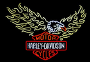 Harley Davidson Handmade Art Neon Sign