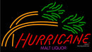 Hurricane Red Palm Trees Neon Sign