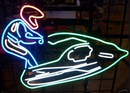 jet ski neon sign