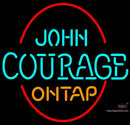John Courage On Tap Neon Sign x