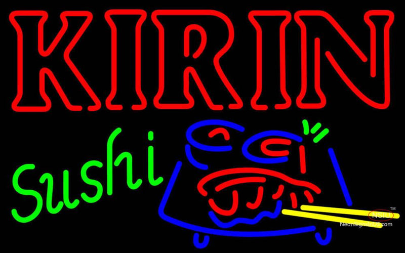 Kirin Beer And Sushi Neon Sign