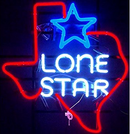 Lone Star Neon Beer Sign