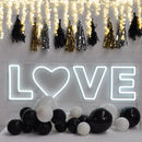 love neon sign for wedding homemade art neon sign